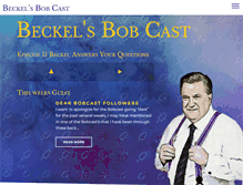 Tablet Screenshot of bobbeckel.com